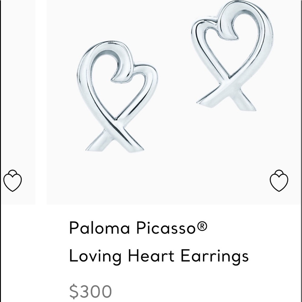 Tiffany & co Heart earrings